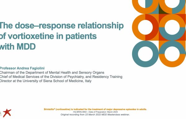 The dose-response relationship of vortioxetine in patients with MDD